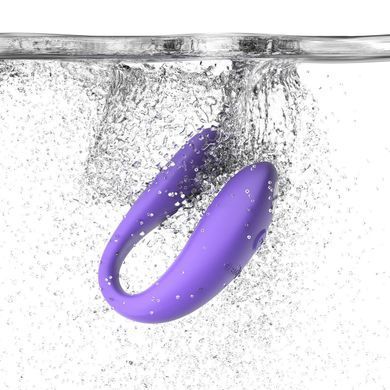 Смарт-вибратор для пар We-Vibe Sync GO Light Purple, тревел-кейс, пульт ДУ