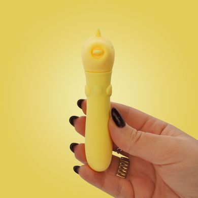 Вибратор-единорожка Unihorn USB Bullet &ndash; Bean Blossom, вибропуля, USB-зарядка, 10 режимов