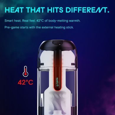 Смарт-мастурбатор Kaotik Labs The Cocoon, режим edging, пульсации, подогрев до 42 &deg;C
