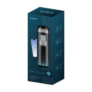 Смарт-мастурбатор Kaotik Labs The Cocoon, режим edging, пульсации, подогрев до 42 &deg;C
