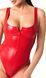 Боді Noir Handmade F352 Red powerwetlook body - L