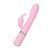 Роскошный кролик с ротацией и вибрацией Pillow Talk Lively, Pink, кристалл Сваровски, тройной отрост