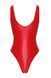 Боді Noir Handmade F352 Red powerwetlook body - L