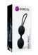 Вагинальные шарики Dorcel Dual Balls Black, диаметр 3,6см, масса 55 г