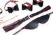 Набір БДСМ з дорожньою сумкою Master Series: Bow &mdash; Luxury BDSM Set With Travel Bag, 11 предметів