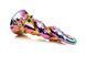 Фэнтезийный стеклянный фаллоимитатор Creature Cocks Enchanting Rainbow Glass Dildo, 16 см