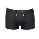 Чоловічі шкіряні боксери з клапаном Passion 050 SHORT PATRICK XXL/XXXL Black