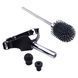 Набор для доминирования LOCKINK SEVANDA Objectification Bathroom Set, маска и 4 насадки