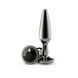Анальная пробка NS Novelties Rear Assets - Tapered - Medium - Gunmetal - Black