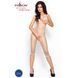 Бодистокинг Passion BS005 white, укороченный комбинезон