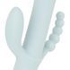 Вибратор-кролик Good Vibes Only - SAGE Triple Stimulation Vibe Soft Silicone - Blue