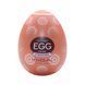 Мастурбатор-яйце Tenga Egg Gear, щільний TPE, пробник лубриканту 5 мл