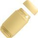 Мастурбатор TENGA PUFFY Custard Yellow, ультрамягкий материал, многоразовый, сквозной
