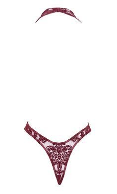 Боди Noir Handmade F386 Kink Royal cascade bodysuit S