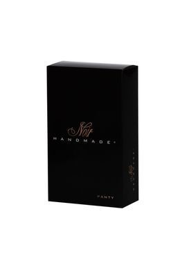 Трусики-стринги Noir Handmade P012 Wild, M, под латекс, крокодиловый принт, застежки по бокам