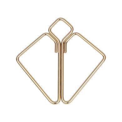 Зажимы для сосков с тяжелой подвеской LOCKINK Nipple Clamps&nbsp;with Heavy Pendant - Golden