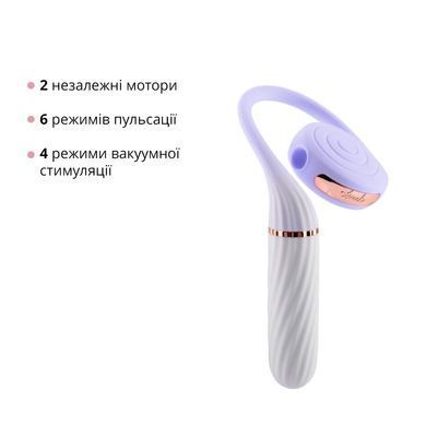 Пульсатор с вакуумной стимуляцией Otouch LOLLIPOP Purple