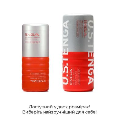 Мастурбатор Tenga US Double Hole Cup (двусторонний большой) с двумя независимыми каналами