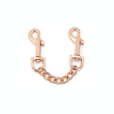 Наручники Liebe Seele Rose Gold Memory Wrist Cuff, натуральная кожа, розовое золото