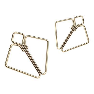 Зажимы для сосков с тяжелой подвеской LOCKINK Nipple Clamps&nbsp;with Heavy Pendant - Golden