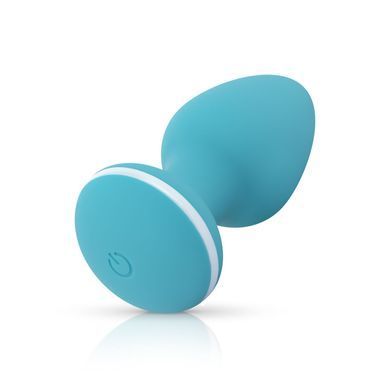 Анальная вибропробка Cala Azul &ndash; Blanca Vibrating anal plug, 10 режимов