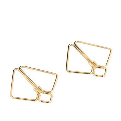 Зажимы для сосков с тяжелой подвеской LOCKINK Nipple Clamps&nbsp;with Heavy Pendant - Golden