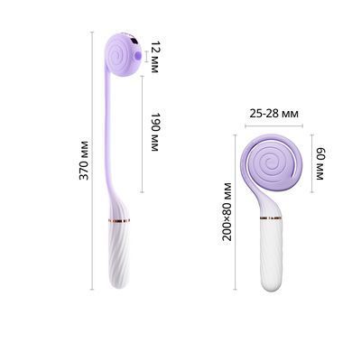 Пульсатор с вакуумной стимуляцией Otouch LOLLIPOP Purple
