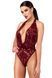 Боди Noir Handmade F386 Kink Royal cascade bodysuit S