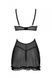 Еротичний пеньюар Passion MARINA CHEMISE, S/M, black