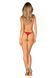 Трусики с доступом Obsessive Ingridia crotchless thong XL/2XL, красные