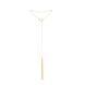 Ланцюжок для тіла Bijoux Indiscrets Magnifique Tickler Pendant Chain &mdash; Gold
