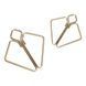 Зажимы для сосков с тяжелой подвеской LOCKINK Nipple Clamps&nbsp;with Heavy Pendant - Golden