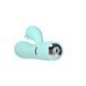Роскошный кролик с ротацией и вибрацией Pillow Talk Lively, Teal, кристалл Сваровски, тройной отрост