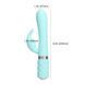 Роскошный кролик с ротацией и вибрацией Pillow Talk Lively, Teal, кристалл Сваровски, тройной отрост