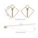 Зажимы для сосков с тяжелой подвеской LOCKINK Nipple Clamps&nbsp;with Heavy Pendant - Golden