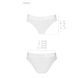 Трусики с прозрачной вставкой Passion PS002 PANTIES M, white