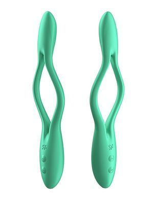 Універсальний гнучкий вібратор для пар Satisfyer Elastic Game Light Green