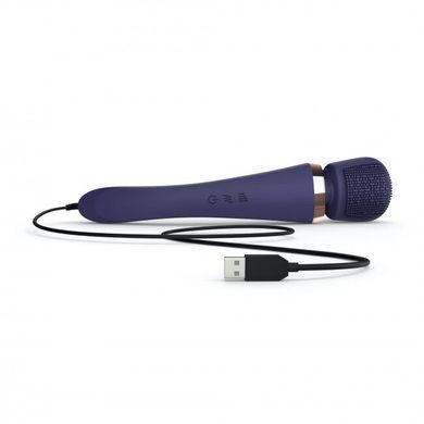 Вибромассажер с силиконовой щеточкой Love to Love Brush Crush &ndash; Midnight Indigo