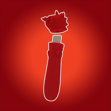 Вібратор-єдиноріжка Unihorn USB Bullet &ndash; Blaze Diablo віброкуля, USB-зарядка, 10 режимів