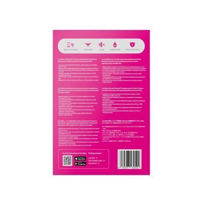 Мини смарт-виброяйцо Lovense Lush Mini, уменьшенная версия Lovense Lush 4