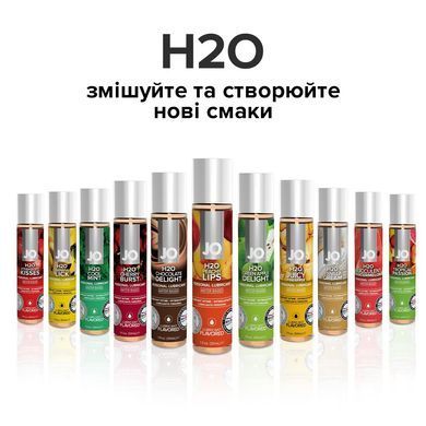 Смазка на водной основе JO H2O &mdash; Peachy Lips (120 мл) без сахара, растительный глицерин