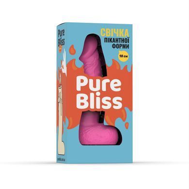 Свеча в виде члена Pure Bliss BIG Pink18 см