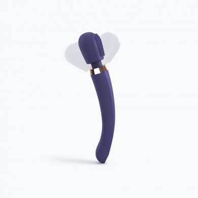Вибромассажер с силиконовой щеточкой Love to Love Brush Crush &ndash; Midnight Indigo