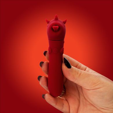 Вібратор-єдиноріжка Unihorn USB Bullet &ndash; Blaze Diablo віброкуля, USB-зарядка, 10 режимів