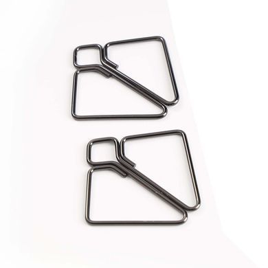 Зажимы для сосков с тяжелой подвеской LOCKINK Nipple Clamps&nbsp;with Heavy Pendant - Grey