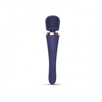 Вибромассажер с силиконовой щеточкой Love to Love Brush Crush &ndash; Midnight Indigo