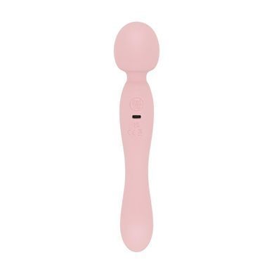 Вібромасажер Good Vibes Only - SIMI Double-Sided Wand Vibrator Soft Silicone - Pink