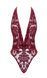 Боди Noir Handmade F386 Kink Royal cascade bodysuit M