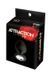 Анальная пробка с кристаллом MAI Attraction Toys №47 Black, длина 7см, диаметр 2,8см
