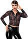Блуза Noir Handmade F377 Noirelle Lace Button-up Shirt S